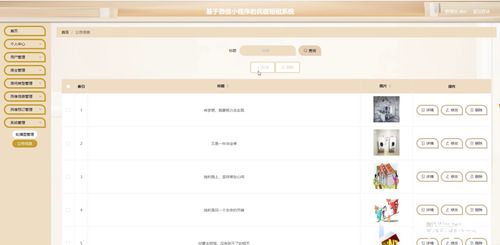 精品微信小程序ssm的民宿短租酒店系統(tǒng) 后臺(tái)vuejs